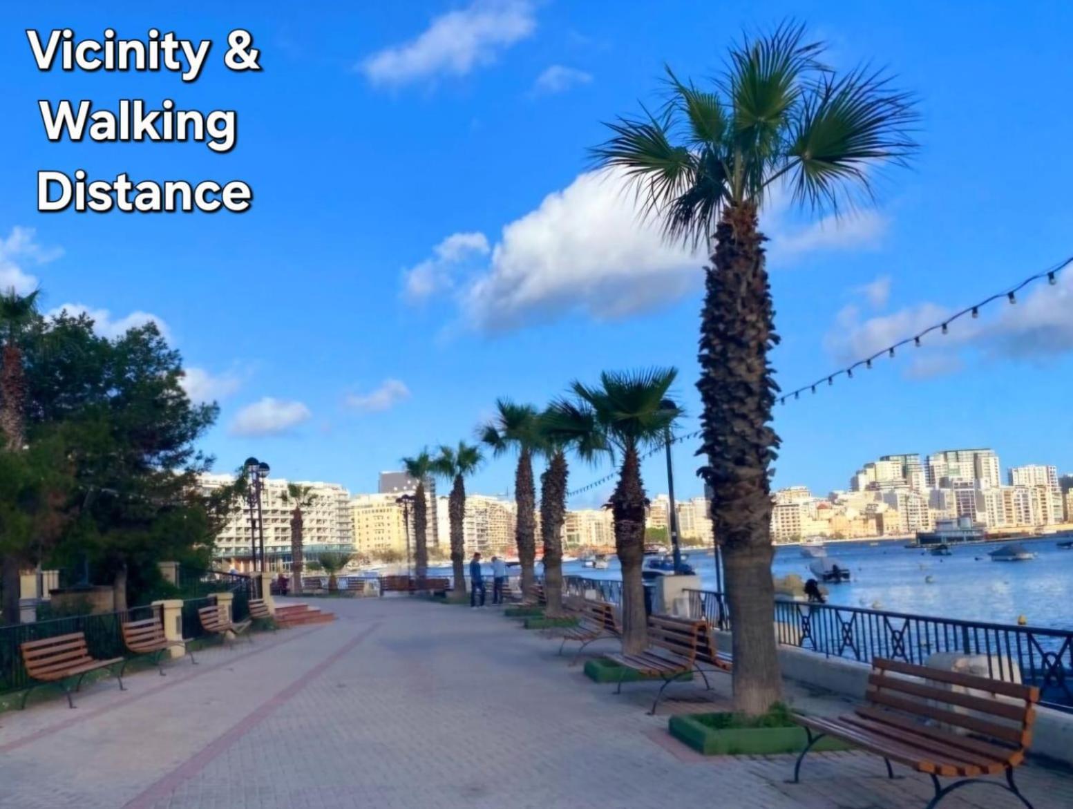 Modern Sliema Apartment Near Sea Zewnętrze zdjęcie